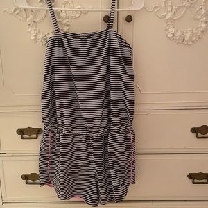 Abercrombie kids Girls striped romper